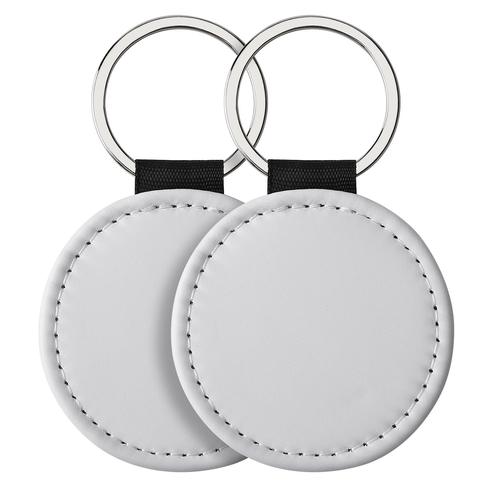 Printable Sublimation Leather Keychain Blanks With DIY Printing