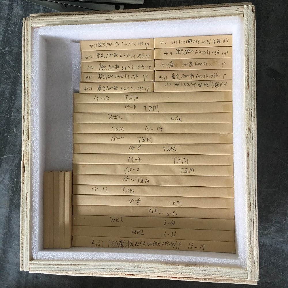 ASTM B386 Molybdenum Plate Machined 200mm For High Temperature Vacuum