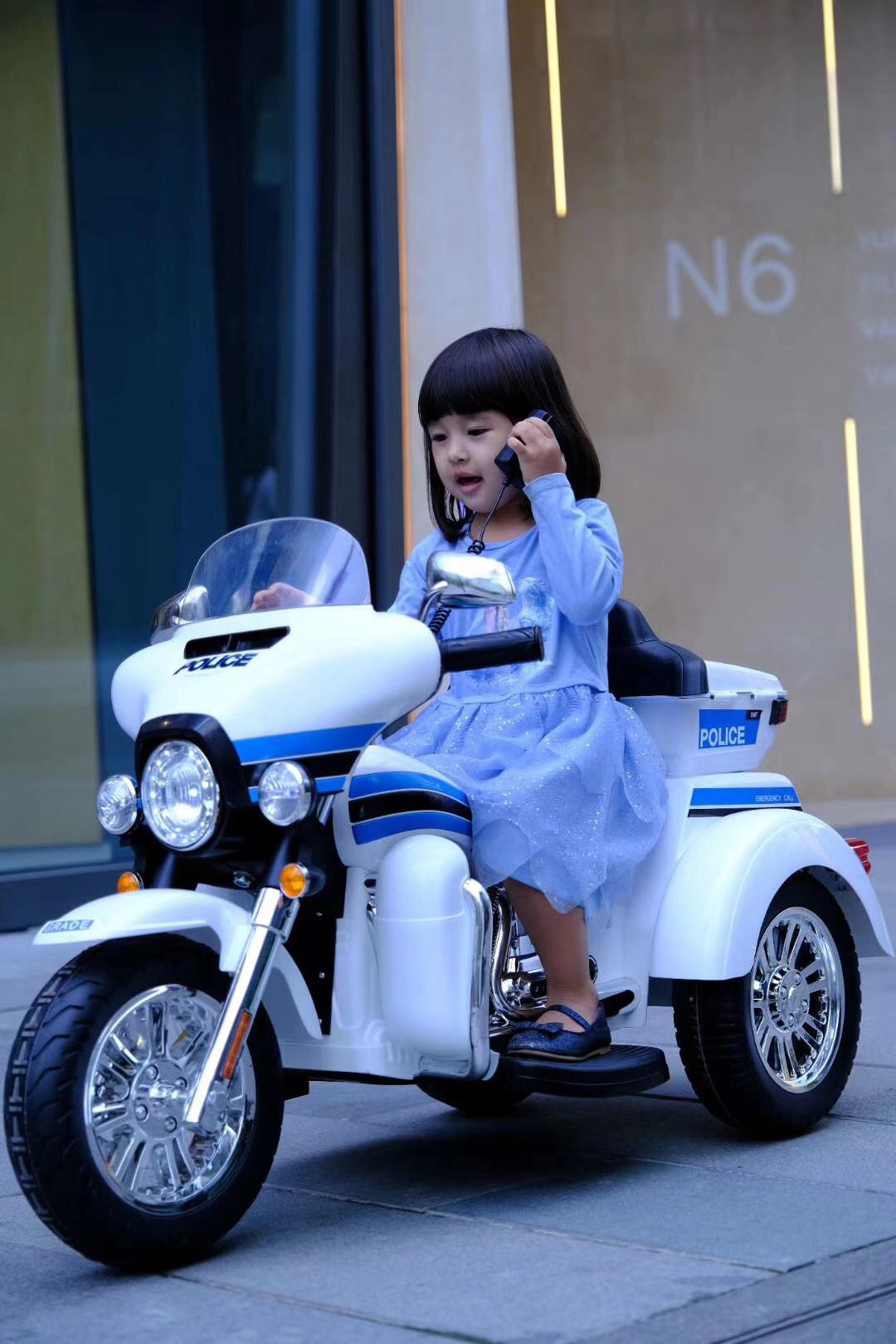 Unisex Gender 12V Kids Ride On Motorcycle with Hot Model in Red Paint from Supply