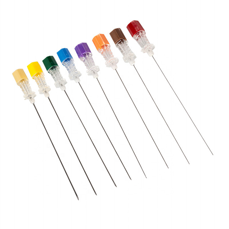Long Disposable Pleura Pencil Point Spinal Needle Anaesthesia Equipment