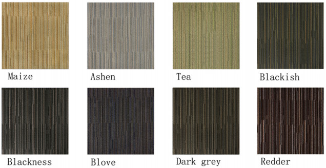 Luxury Modern Design 20" X 20" Nylon Carpet Tiles For Business