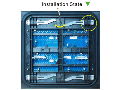 High stability P8 smd outdoor full color led module for advertising