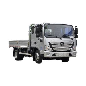China Foton Omak S1 160HP 4.17M Single Row Palletized Light Cargo Truck Cargo Box Truck on sale