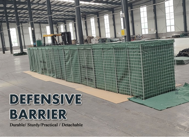 Welded Gabion Hesco Barrier Retaining Wall 1230mm Height