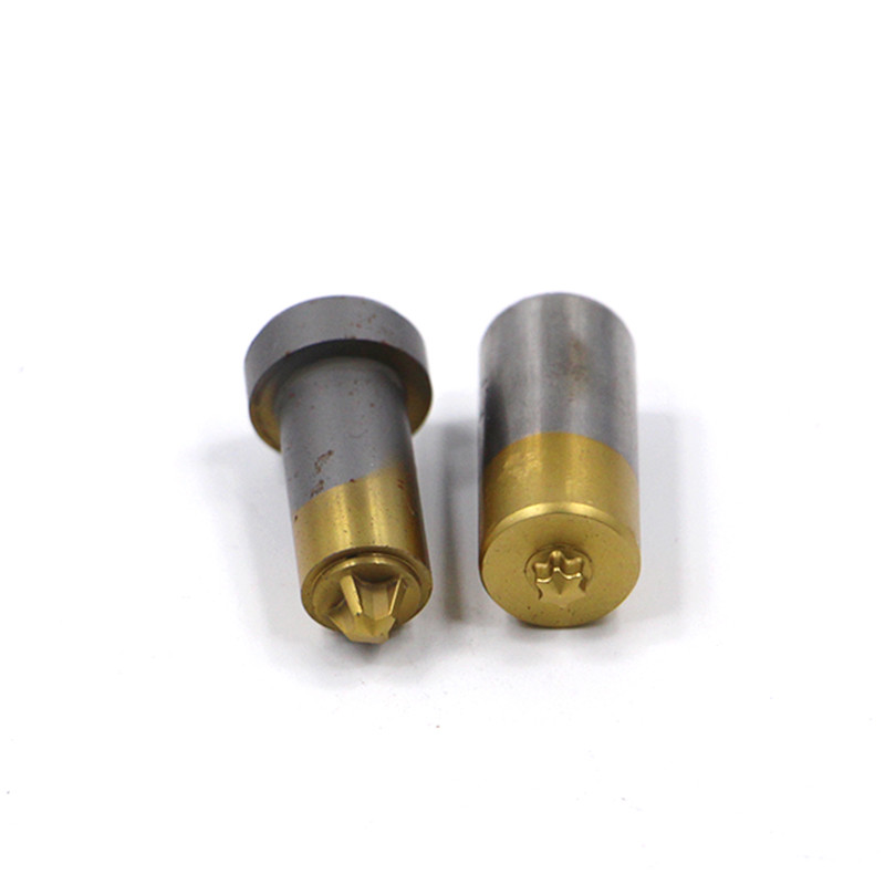 Head Type Tin Tialn Coated Screw Header Punches Various Sized
