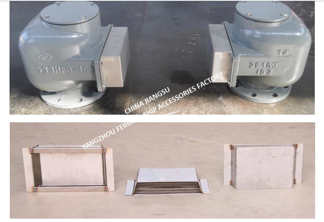 Side Cover For Air Pipe Head No.533HFB-200A & Hood Cover For Air Vent Head No.533HFB-350A Material: Stainless Steel