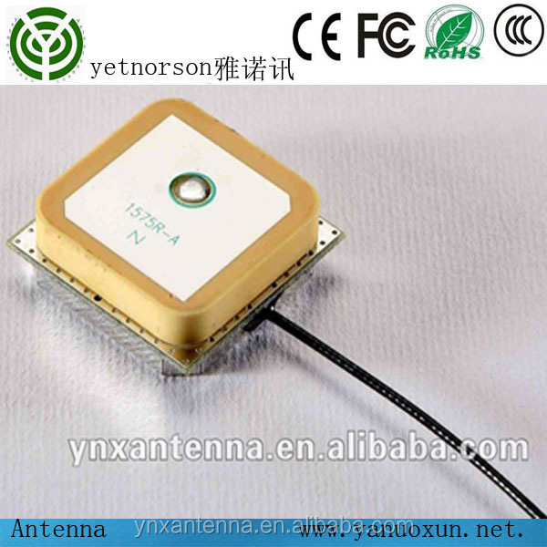 Internal 1575r-a Passive 25-25-4mm Ceramic GPS Antenna Chip Antenna Module Antenna