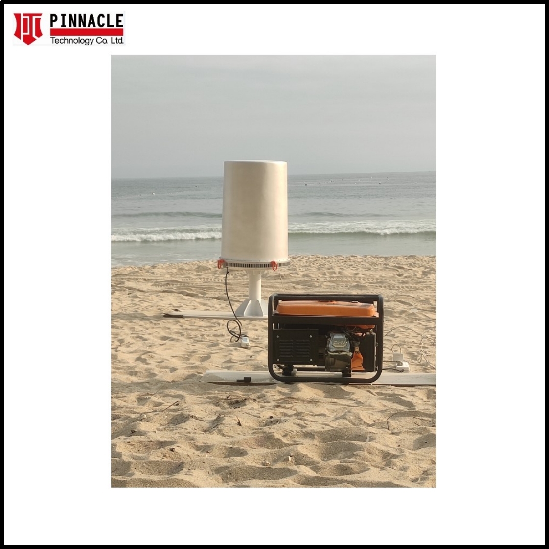 Outdoor Fixed-Type 1000W Anti-Drone Counter Uav/Drone Jammer with Internal Antennas and up to 7km Jamming Range