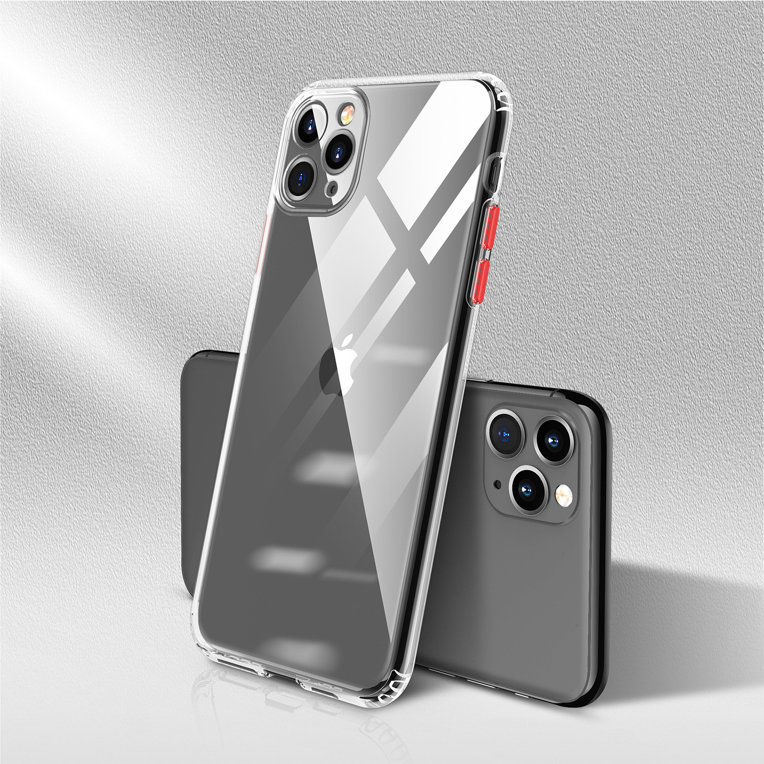 TPU Shockproof Phone Cases DIY Buttons Toughed Corners Shock Protective for Iphone 11 Pro