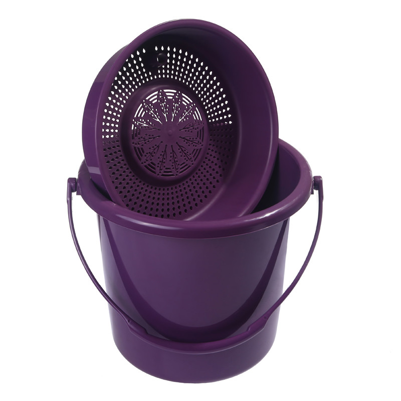 Portable Polypropylene 34.5x32cm Waste Water Bucket