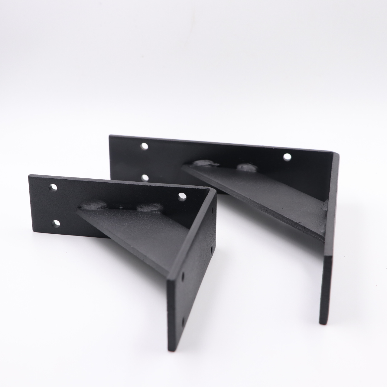 Custom Fabricated Metal Plates Brackets Stamping Parts Bending for Single-side Bracket