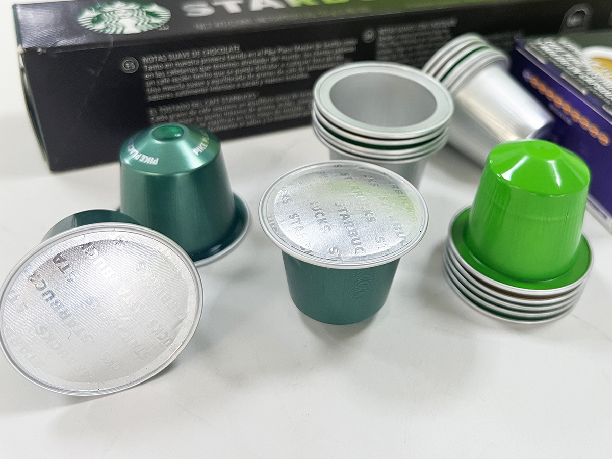 Food Packing Custom Order Aluminum Foil Coffee Packaging for Empty Coffee Capsule