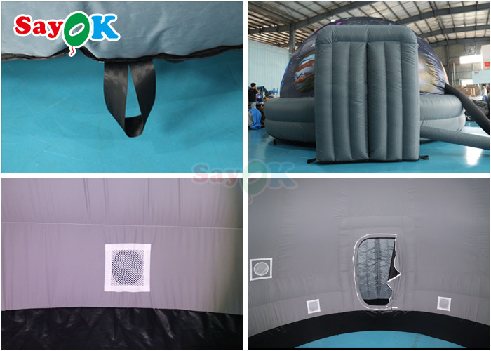 Portable Home Projection Dome Tent Inflatable Event Tent For Digital Cinema