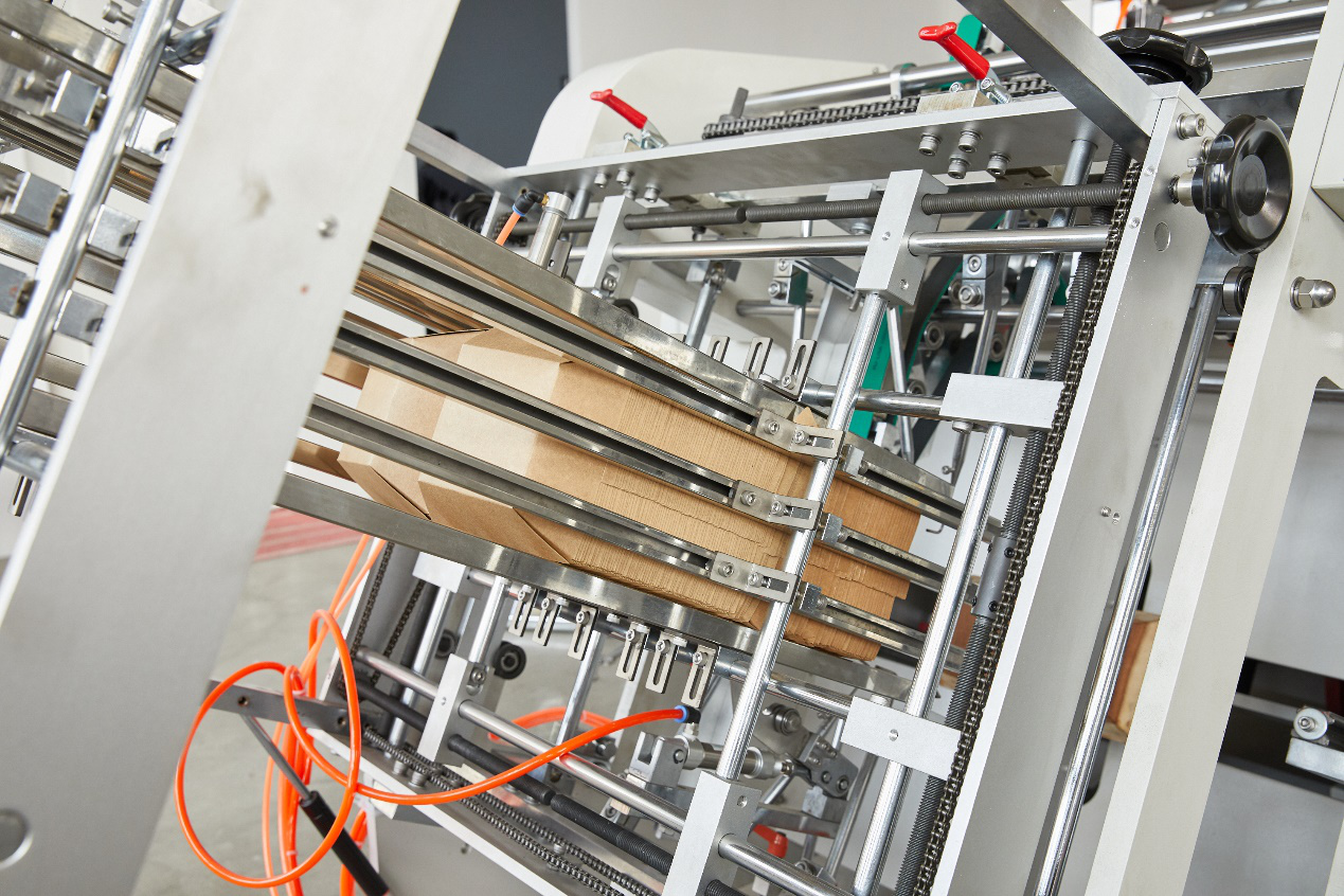 Servo Motor Paper Box Machine Hamburger Box Making Machine