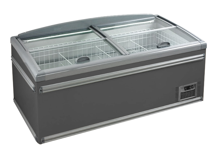 Supermarket Refrigeration Equipment Island Deep Freezer For Ice Cream