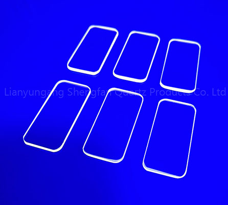 Cusomized Thermostable Quartz Glass Sheet Lens Plate For Semiconductor