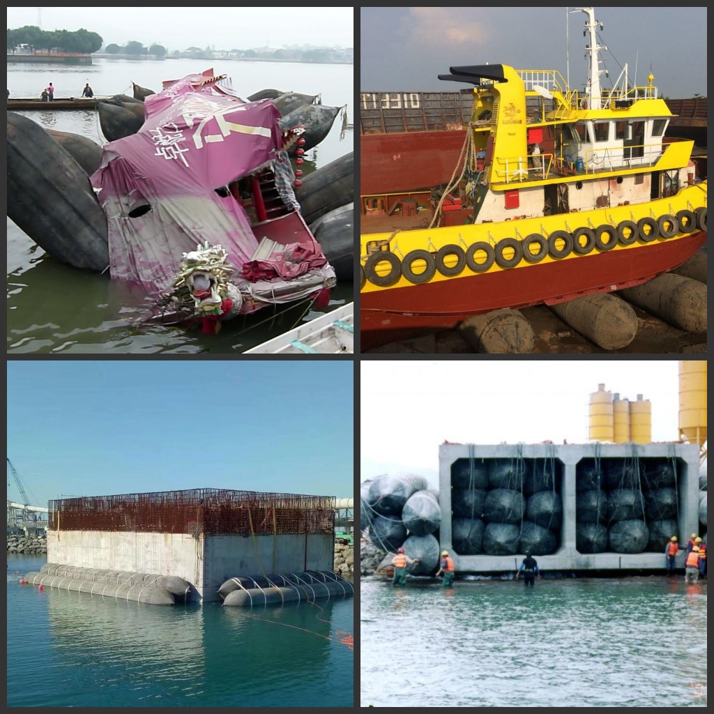 Marine Rubber Airbags for Ship Launching ISO14409 Standard