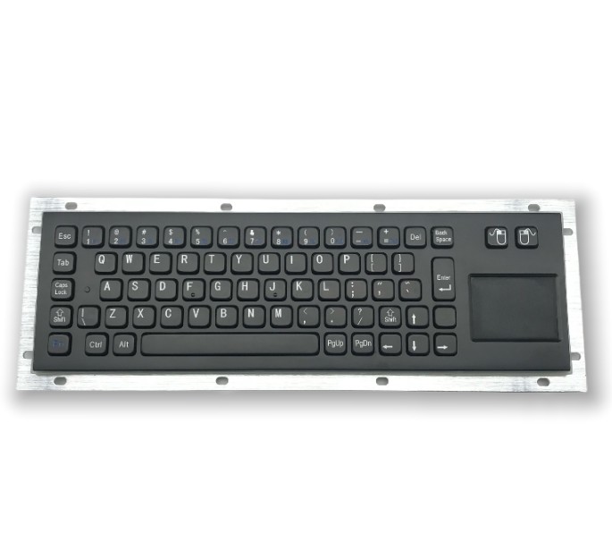 kiosk IP65 / IK07 SUS304 Industrial PC Keyboard waterproof dustproof anti-vandalism Explosionproof Keyboard Rear Panel Mounted -40℃