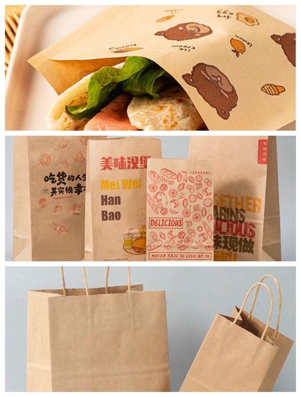 70gram 80gram Large Format Width 70cm 100cm Kraft Roll Packaging Paper For Printing