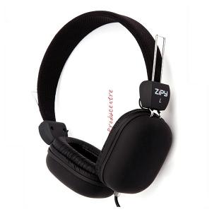 Buy cheap Universal square ear cover Sport MP3 Wired Headphone for music and PC Computer game in black product