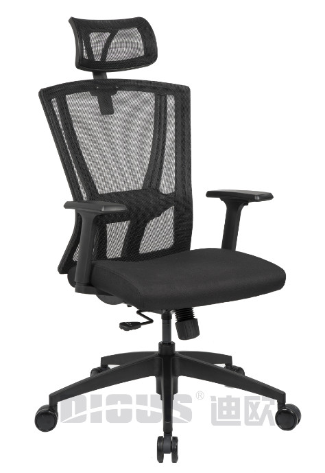 High Back 2.5mm Manager Mesh Chair PA/Nylon Base TUV Approved