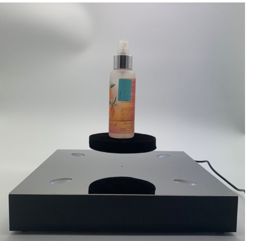 magnetic levitation floating bottom shoes bottle can display rack heavy 1kg with 35mm levitation gap