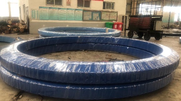 OEM Large Size Gear Slewing Ring bearing For Crane , Mining , heavy equipment, instruction project
