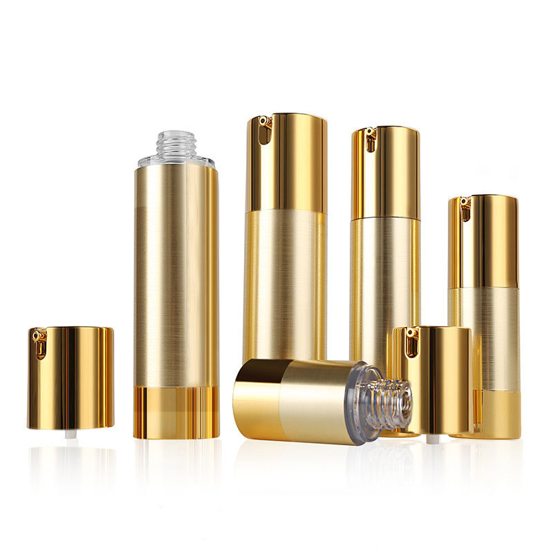 15ml 30ml 50ml hide Away Inner Pump Cosmetic Bottles For Travel