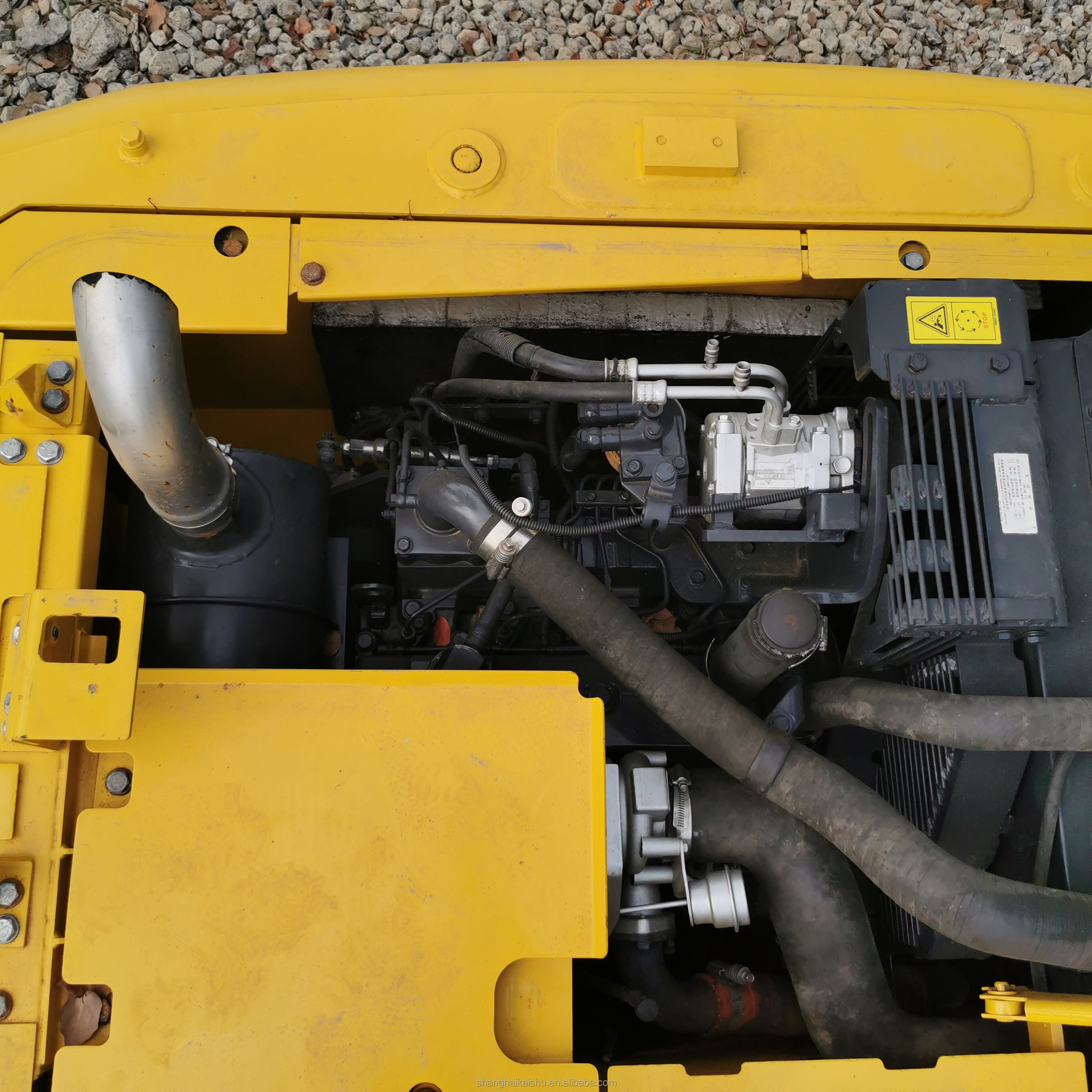Hydraulic Cylinder Original Komatsu PC110 Second Hand Crawler Digger for Construction