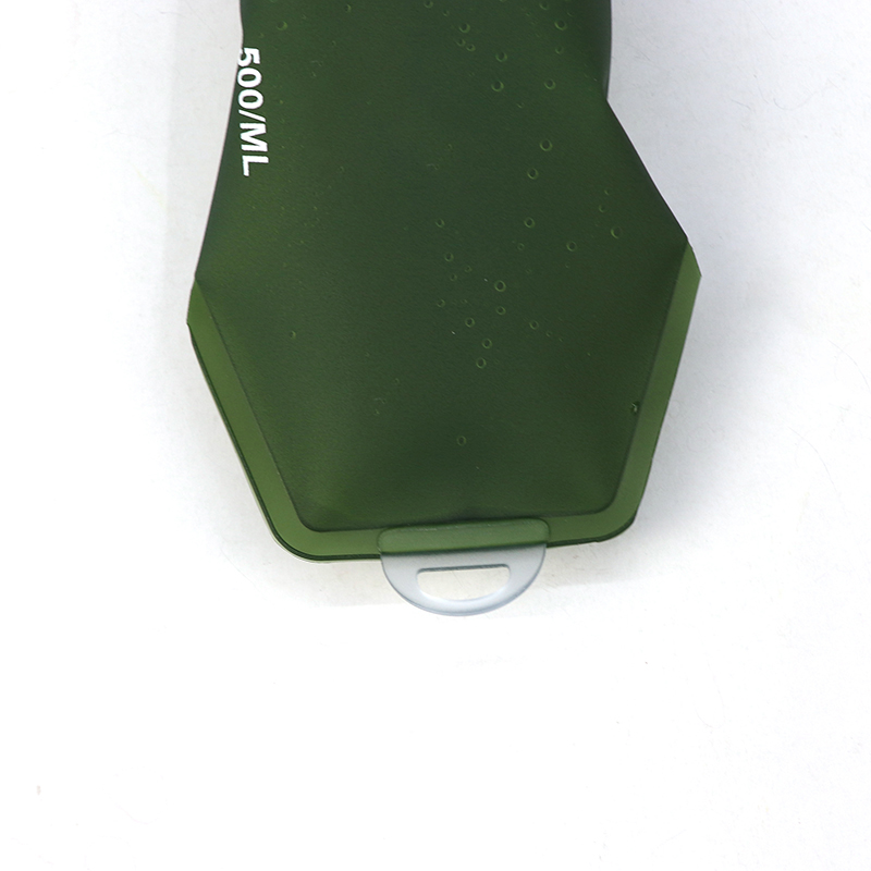 TPU Collapsible Triathlon Water Bottle Customized Volume 150ml 500ml