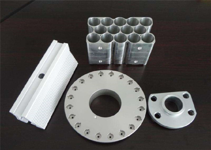 Powder Coating CNC Milling Machine Components , Extruded CNC Aluminum Parts