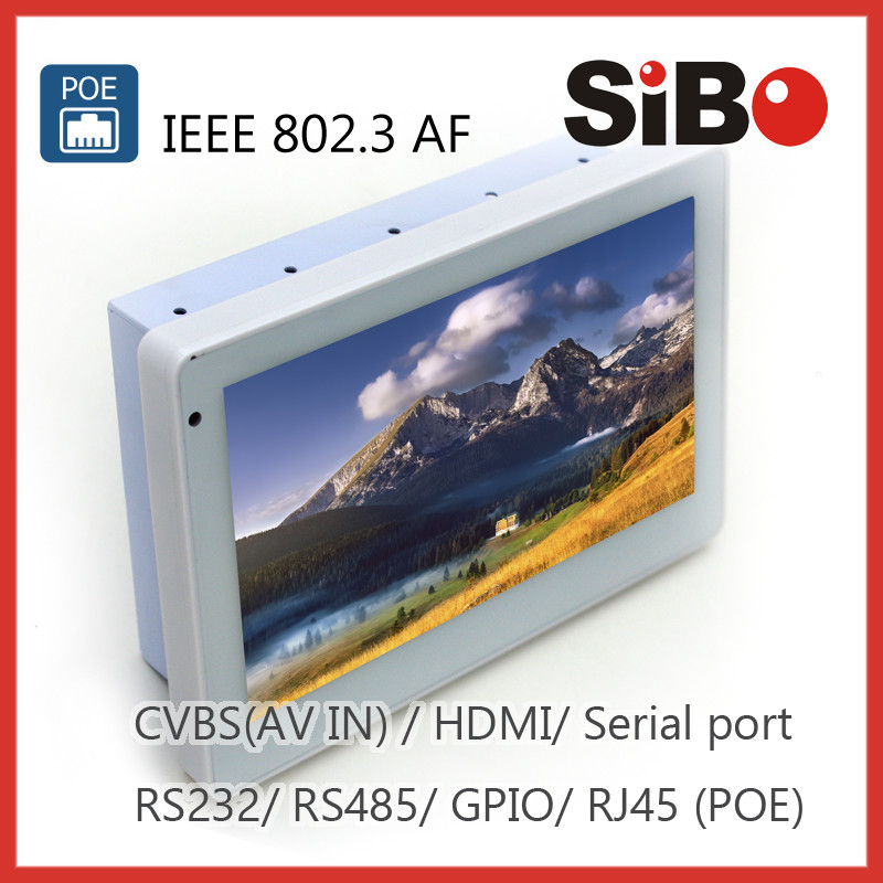 Wall Mount POE Tablet With Relay GPIO RS232 RS485