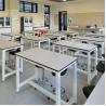 Buy cheap 1mm Steel School Laboratory Furniture Science Steel Lab Table With Chair from wholesalers