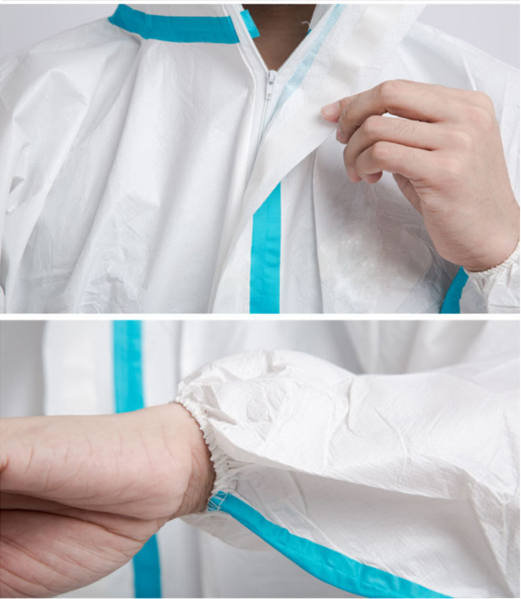 Sterile Ppe Medical Protective Clothing With Hood And Boot