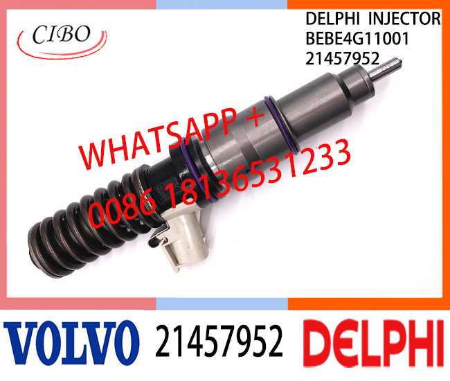 21457952 BEBE4G11001 Fuel engine Diesel Injector 21457952 BEBE4G11001 E3.4 for NISSAN MD11 US07