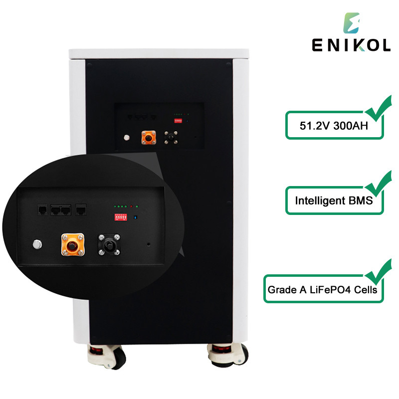 High Capacity 48V 300Ah Solar Lithium Battery 15kWh For Off Grid And Industrial Use