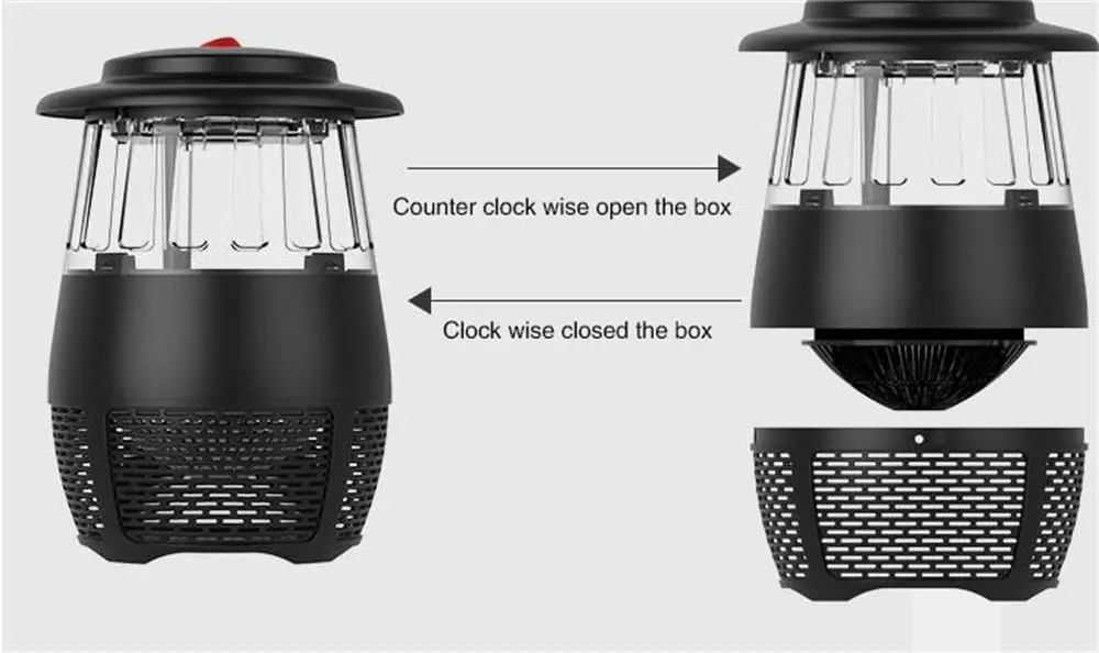Stock items LED USB DC 5V indoor electronic camping bug zapper