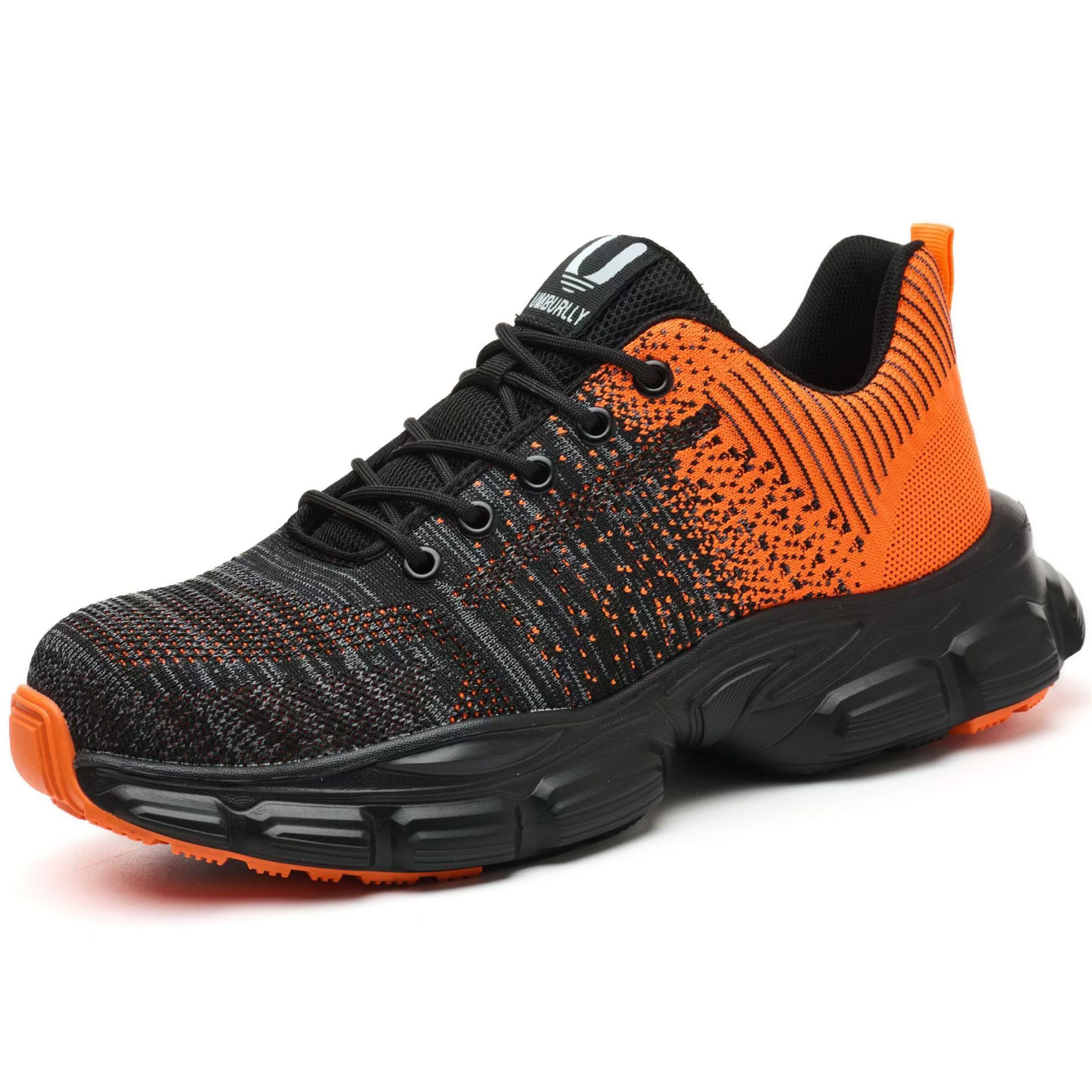 Lightweight Outdoor Safety Shoe Anti Puncture Breathable Breathable Steel Toe Shoes