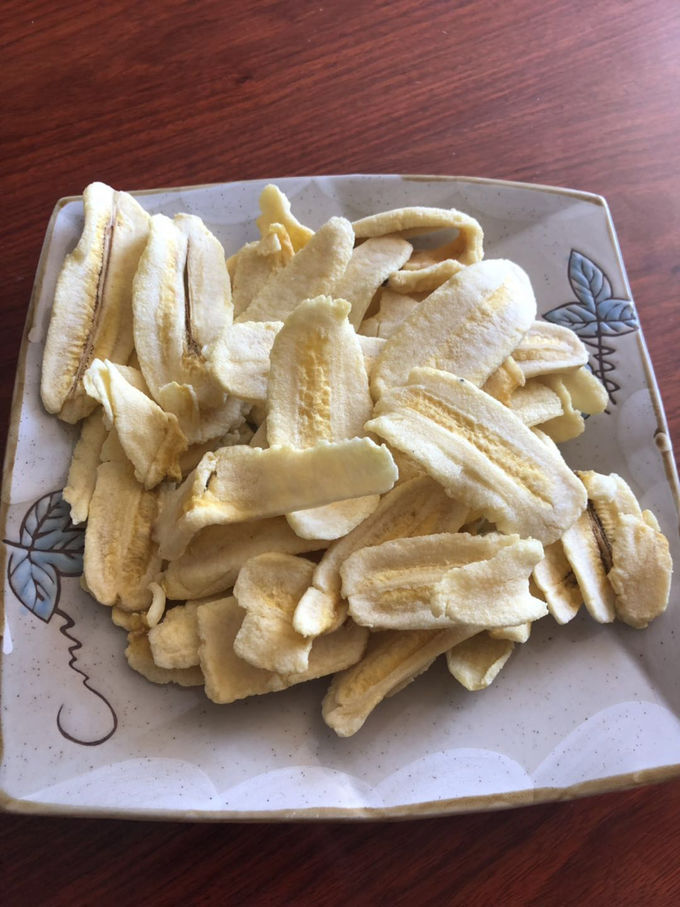 Banana Industrial Fruit Chips Making Machine Pump Power 7.5kw No Color Fading