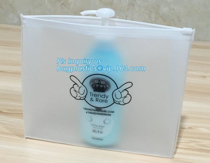 Pouch Slider plastic Zipper Folder PVC Clear cosmetic bag pencil pen packaging bag, storage use ldpe zipper slider bag