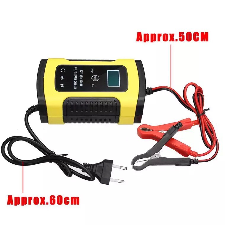 CE 900w 12V 5A Pulse Repair Battery Charger Aluminum Alloy Housing
