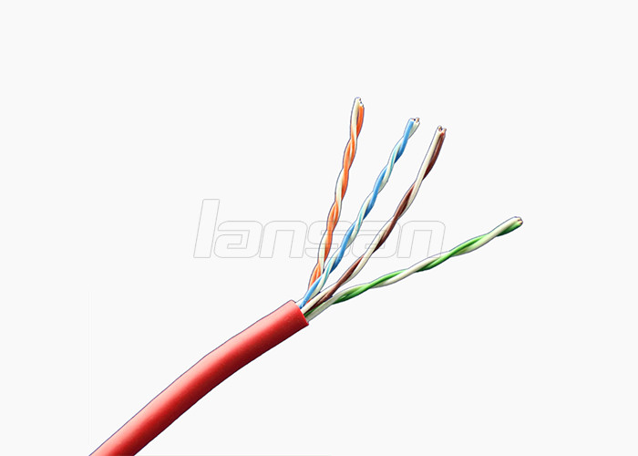 CCA AL 24AWG LSZH Cat5 Ethernet Cable UTP BC PVC Cat5e Cable