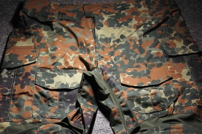 G3 Frog German Army Camouflage Military Uniform Cotton Polyester