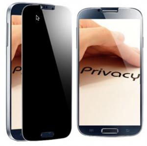Buy cheap Samsung Privacy tempered glass screen protector for samsung s4 explosion proof product