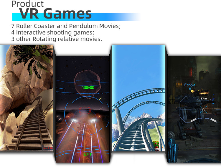 Indoor Sports Game VR Simulator 360 Degree Rotation VR Gaming Machine