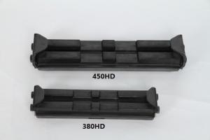 China Black Color Clip On Rubber Track Pads 380HD For Engineering Machinery on sale