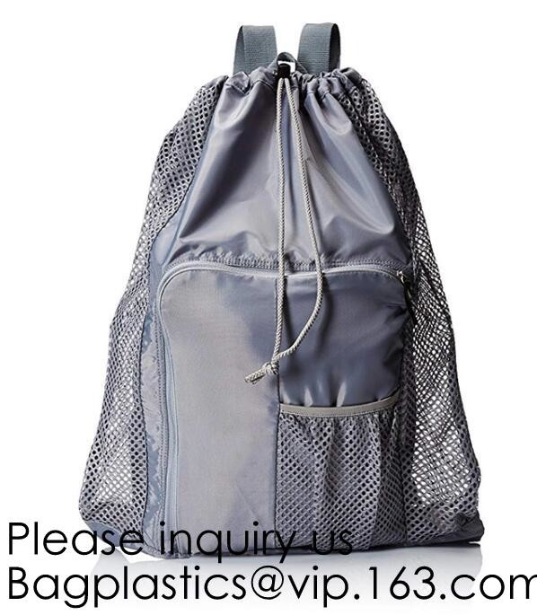 Drawstring Backpack Bags-Cinch Sack Waterproof Kids Sport Storage Polyester Bag for Gym,Cell Phones,Microfiber Pouch