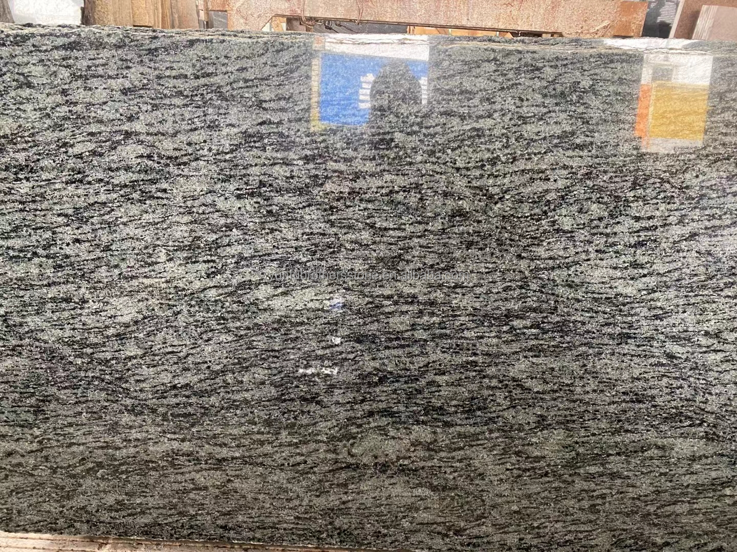 Stone Form Cut-To-Size Olive Green G612 Granite Blocks with Honed Surface Finishing
