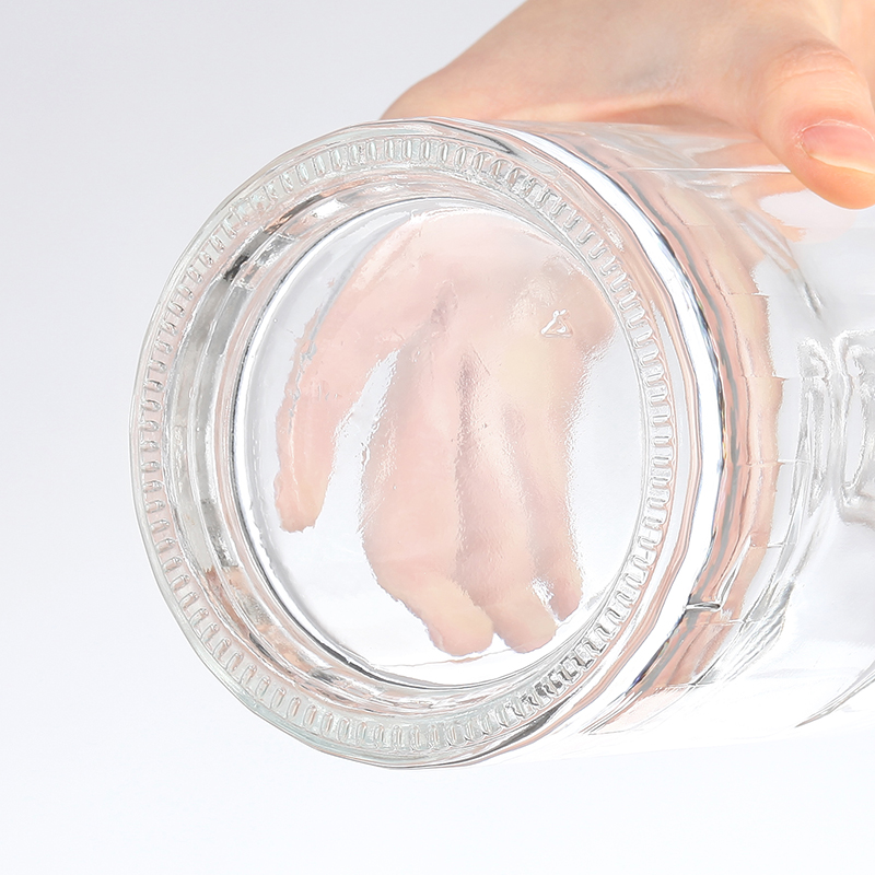 750ml Clear Glass Rum Whiskey Vodka Brandy Liquor Bottle for Wine Custom Size Accepted