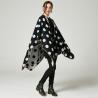 Buy cheap Wholesale 50%polyester and 50% acrylic fashion dot design lady shawl from wholesalers